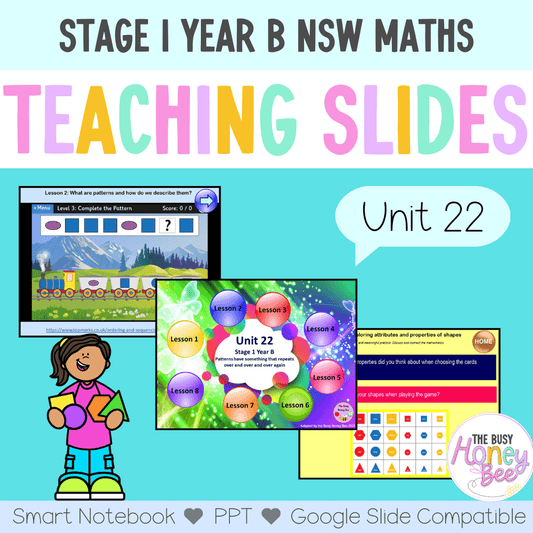 Stage 1 Year B Unit 22 NSW Maths Teaching Slides - Teaching Slides