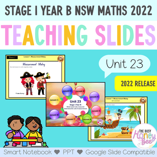 Stage 1 Year B Unit 23 NSW Maths Teaching Slides 2022 - Teaching Slides