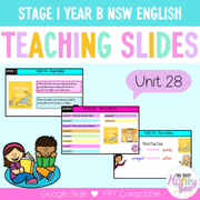 Stage 1 Year B Unit 28 NSW Narrative English Teaching Slides - Teaching Slides