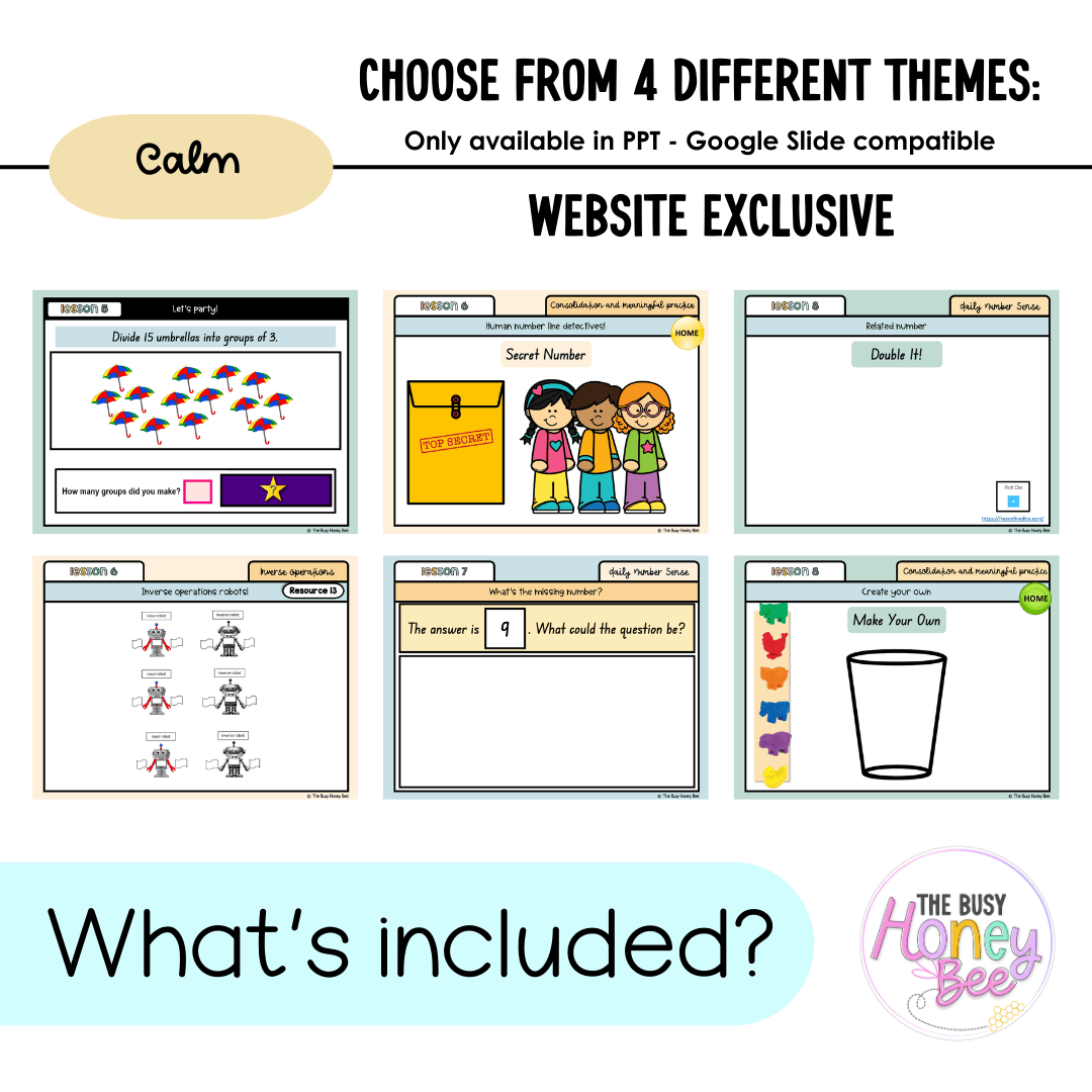 Stage 1 Year B Unit 29 NSW Maths Teaching Slides 2022 - Teaching Slides