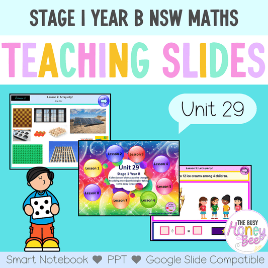 Stage 1 Year B Unit 29 NSW Maths Teaching Slides - Teaching Slides