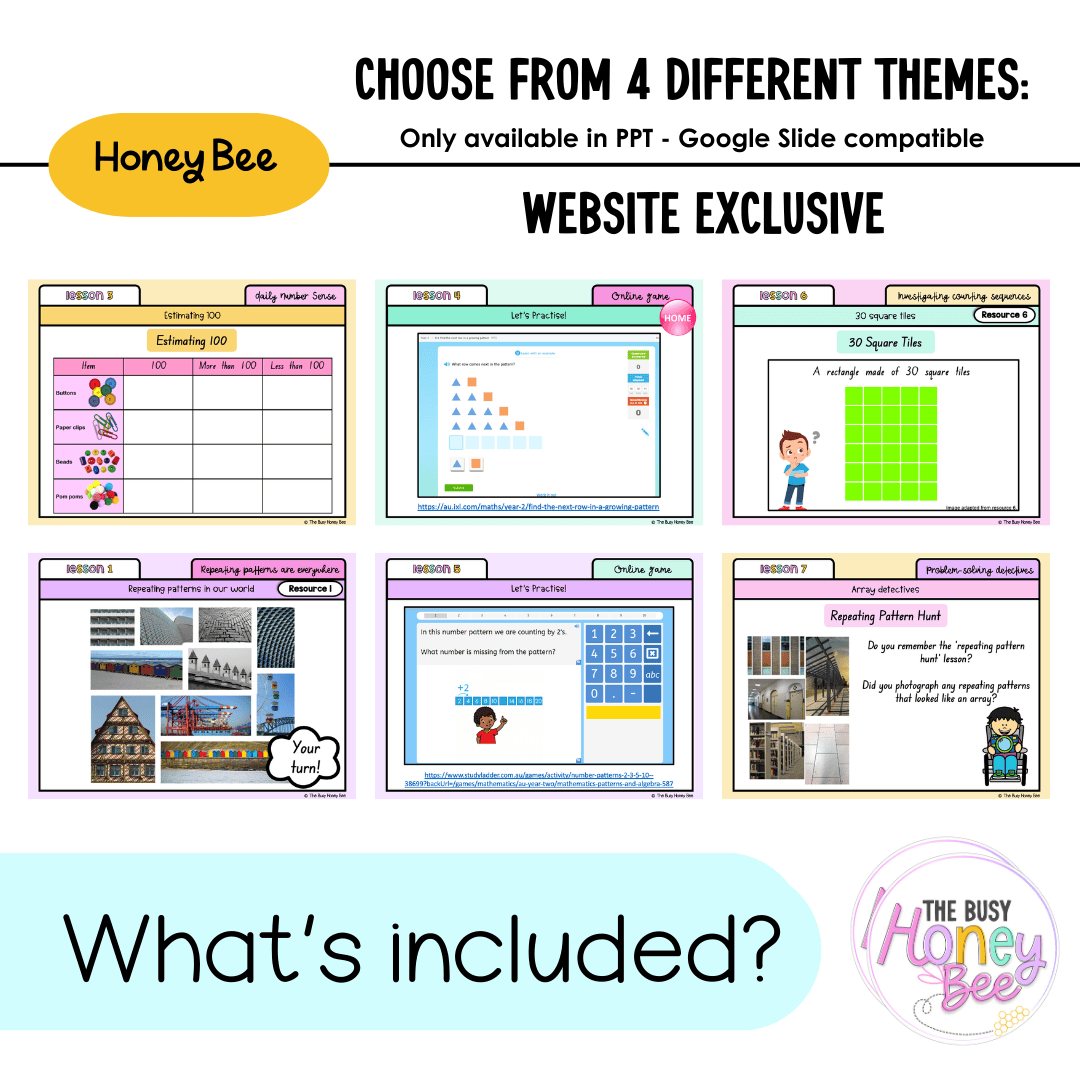 Stage 1 Year B Unit 32 NSW Maths Teaching Slides 2022 - Teaching Slides