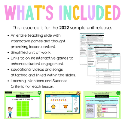 Stage 1 Year B Unit 32 NSW Maths Teaching Slides 2022 - Teaching Slides