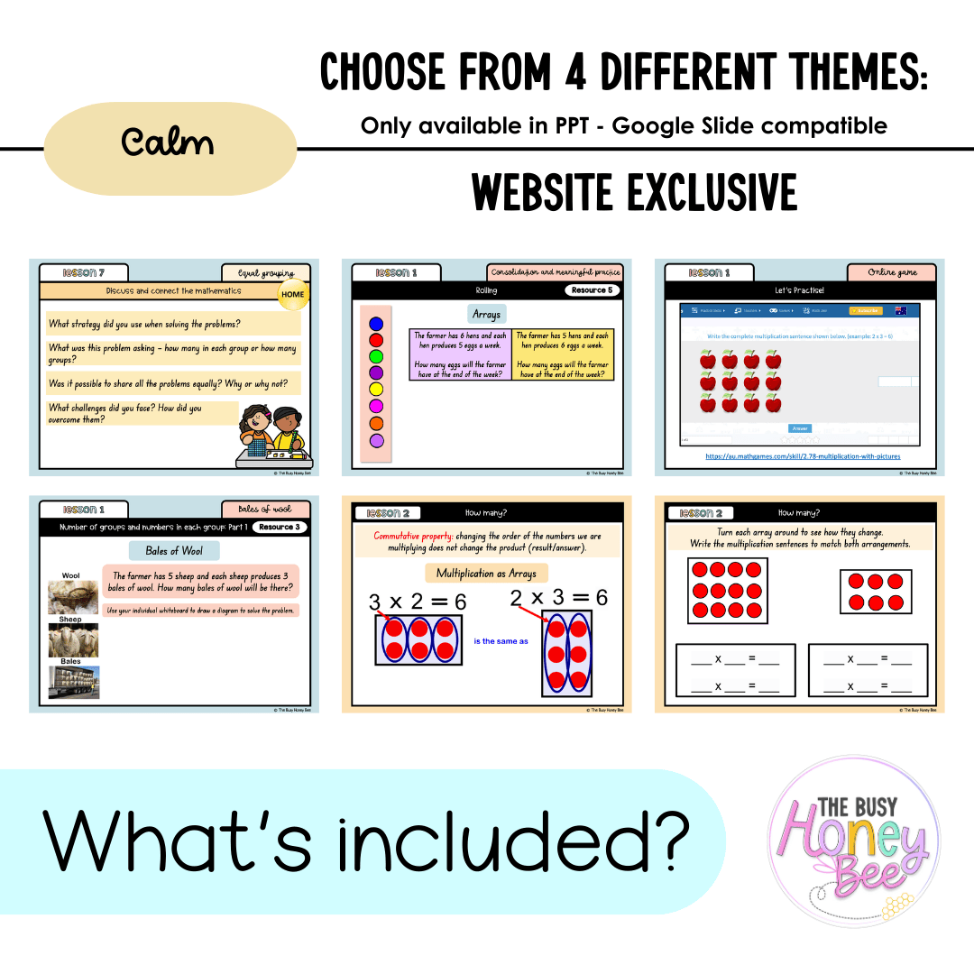 Stage 1 Year B Unit 33 NSW Maths Teaching Slides - Teaching Slides