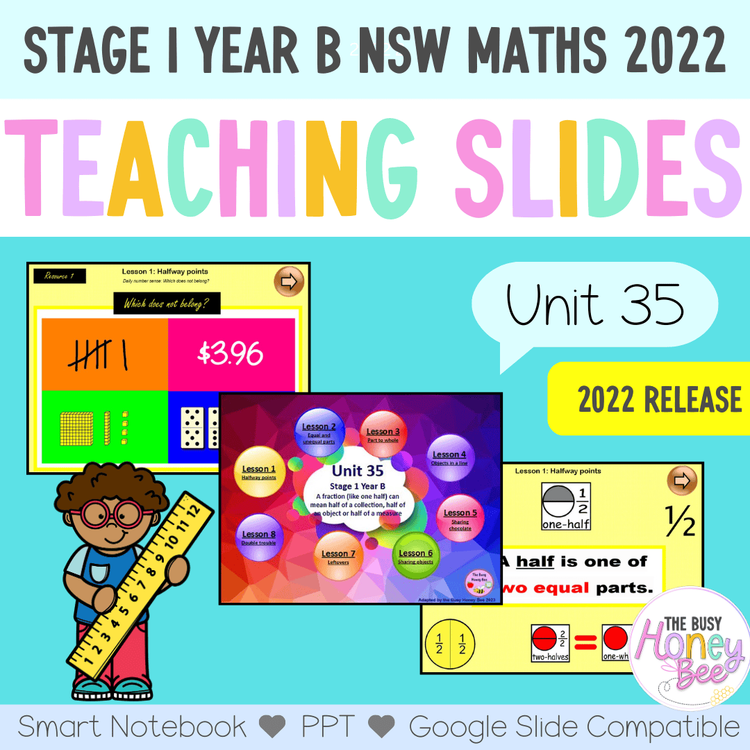 Stage 1 Year B Unit 35 NSW Maths Teaching Slides 2022 - Teaching Slides