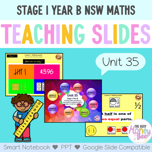 Stage 1 Year B Unit 35 NSW Maths Teaching Slides - Teaching Slides