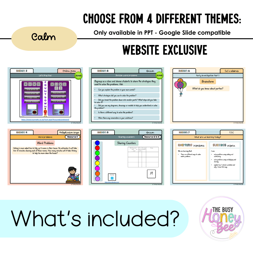 Stage 1 Year B Unit 40 NSW Maths Teaching Slides 2022 - Teaching Slides