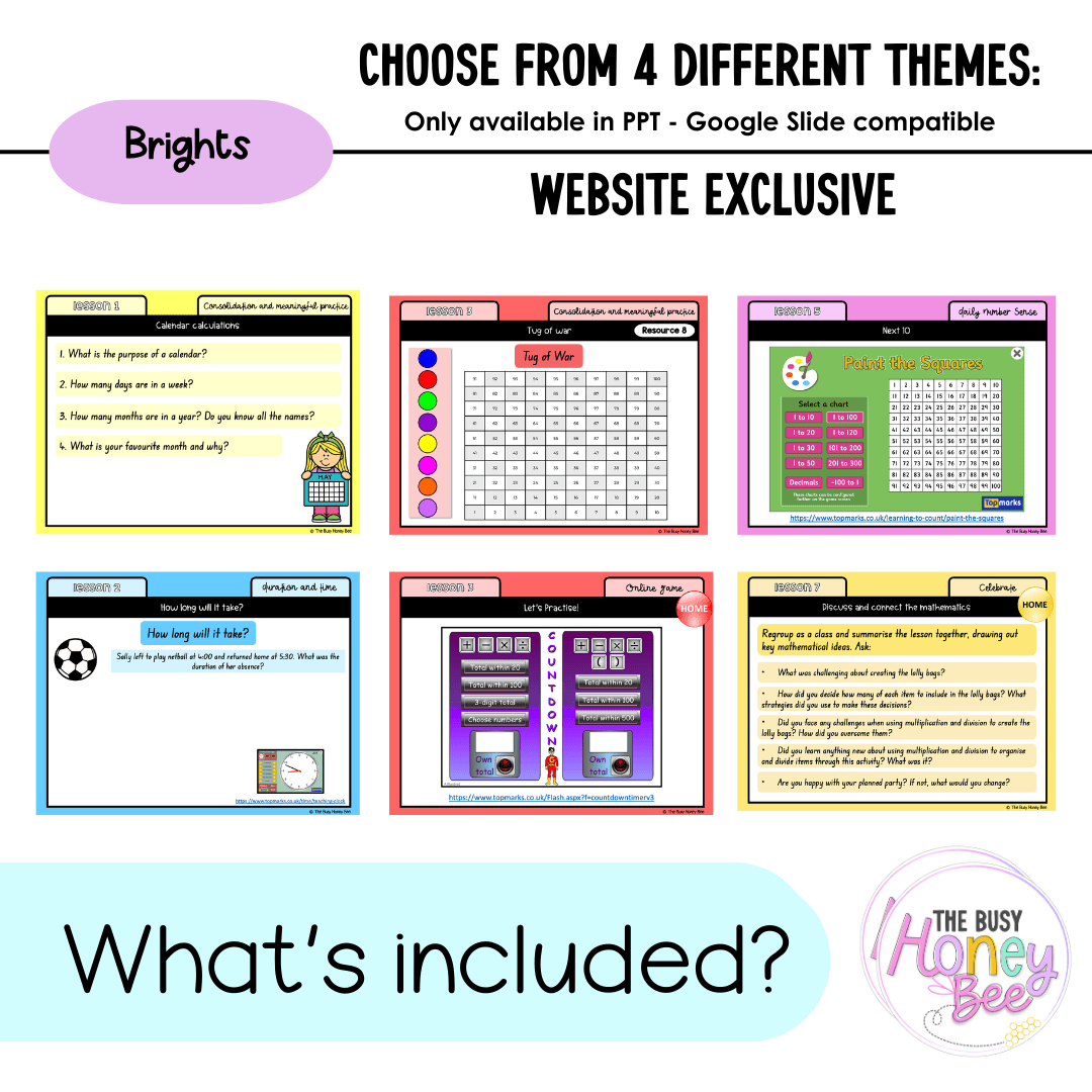 Stage 1 Year B Unit 40 NSW Maths Teaching Slides 2022 - Teaching Slides