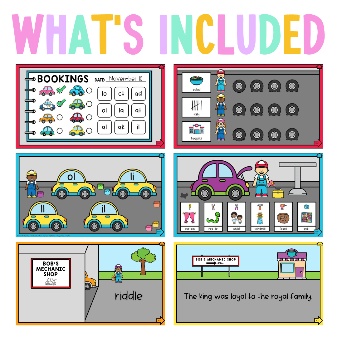 Stage 1 Year B - Year 2 Reading Pod 24 - le, il, al - Teaching Bundle