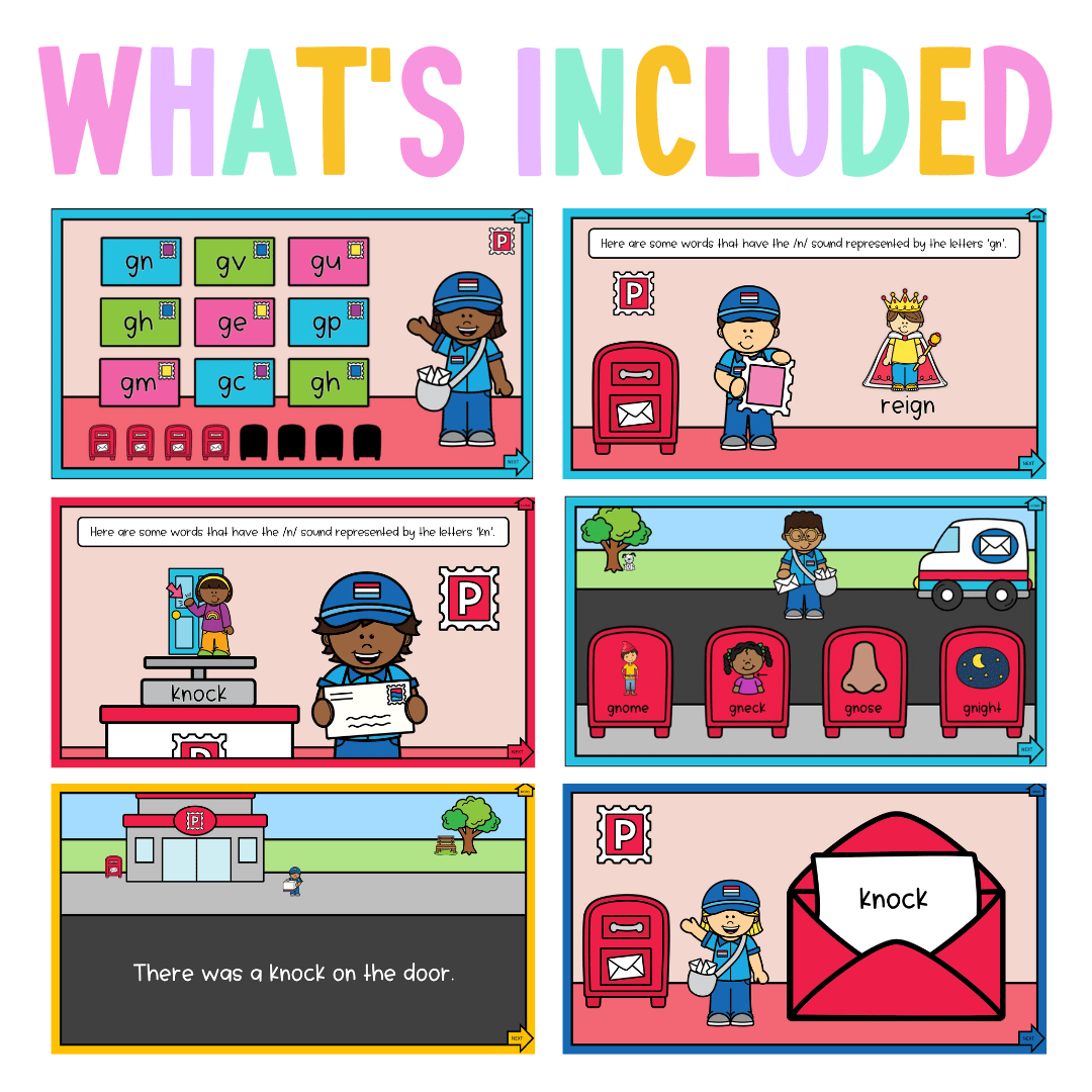 Stage 1 Year B - Year 2 Reading Pod 25 - kn, gn - Teaching Bundle