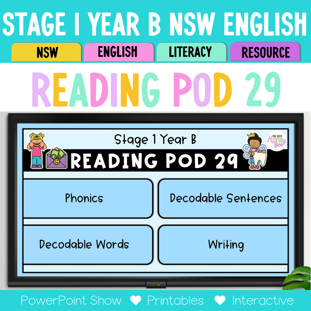 Stage 1 Year B - Year 2 Reading Pod 29 - g, gue, gh, gu - Teaching Bundle