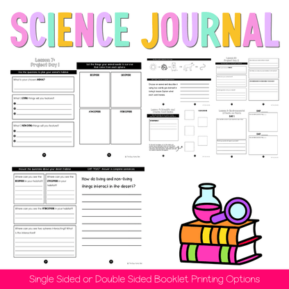 Stage 2 Australian NSW Science Unit 1 Living Things Depend on Energy and Materials to Survive Teaching Bundle - Teaching Bundle