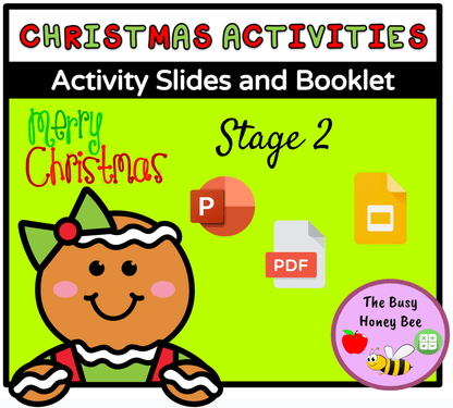 Stage 2 Christmas Activities PowerPoint and Booklet - Activity Pack