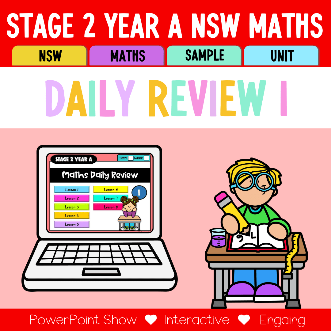 Stage 2 Year A Australian | NSW Math Daily Review | Warm-Up Unit 1 -