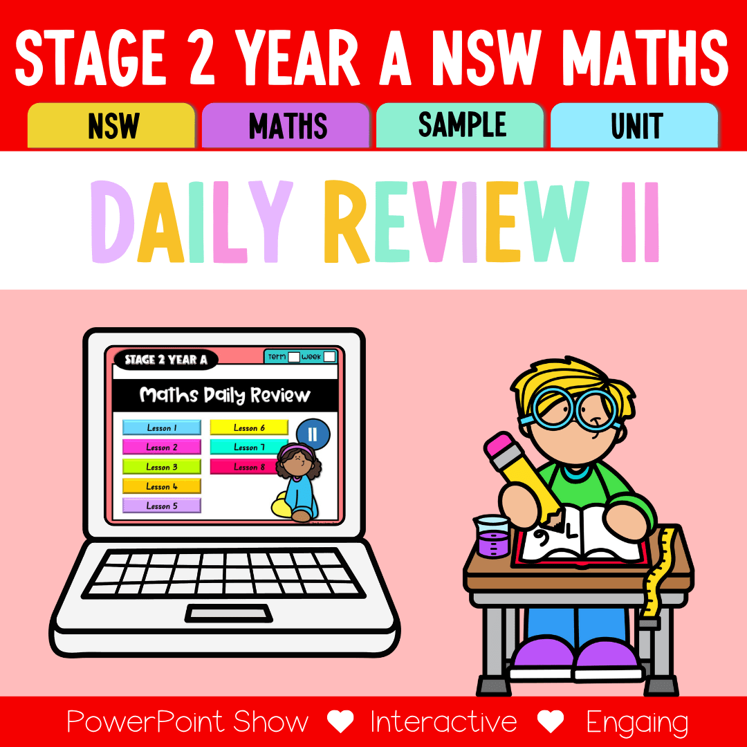 Stage 2 Year A Australian | NSW Math Daily Review | Warm-Up Unit 11 - Warm Up | Revision
