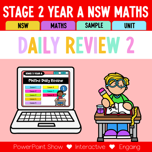 Stage 2 Year A Australian | NSW Math Daily Review | Warm-Up Unit 2 -