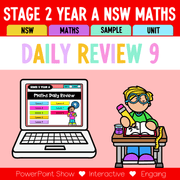 Stage 2 Year A Australian | NSW Math Daily Review | Warm-Up Unit 9 -