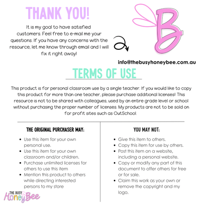 Stage 2 Year A Creating Written Texts Teaching Bundle Unit 8 - Component A - Teaching Bundle