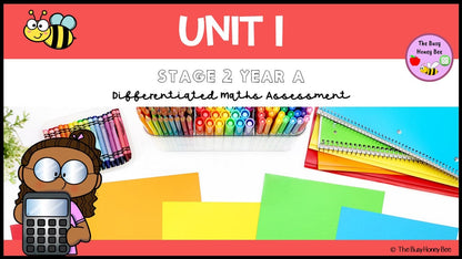 Stage 2 Year A Differentiated Maths Assessment Unit 1 - Assessment