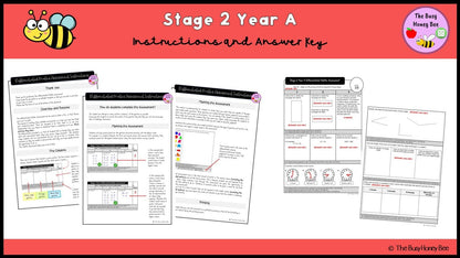 Stage 2 Year A Differentiated Maths Assessment Unit 10 - Microsoft Word Document