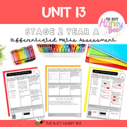 Stage 2 Year A Differentiated Maths Assessment Unit 13 - Microsoft Word Document