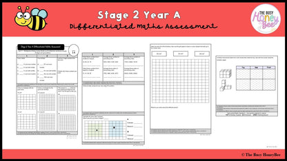 Stage 2 Year A Differentiated Maths Assessment Unit 17 - Assessment