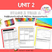 Stage 2 Year A Differentiated Maths Assessment Unit 2 - Assessment