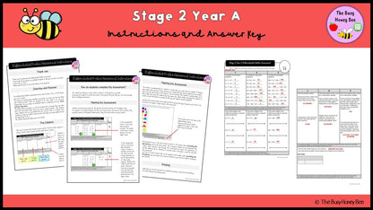 Stage 2 Year A Differentiated Maths Assessment Unit 2 - Assessment