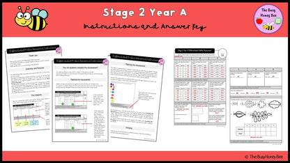 Stage 2 Year A Differentiated Maths Assessment Unit 3 - Assessment