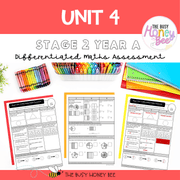 Stage 2 Year A Differentiated Maths Assessment Unit 4 - Assessment