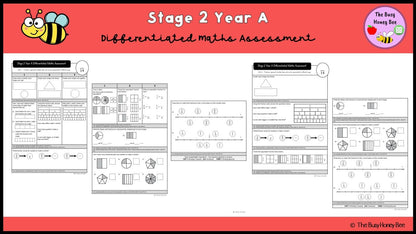 Stage 2 Year A Differentiated Maths Assessment Unit 4 - Assessment
