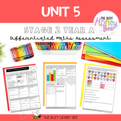 Stage 2 Year A Differentiated Maths Assessment Unit 5 - Assessment