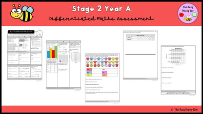Stage 2 Year A Differentiated Maths Assessment Unit 5 - Assessment