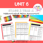 Stage 2 Year A Differentiated Maths Assessment Unit 6 - Assessment