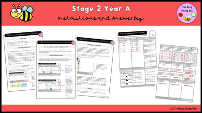 Stage 2 Year A Differentiated Maths Assessment Unit 6 - Assessment