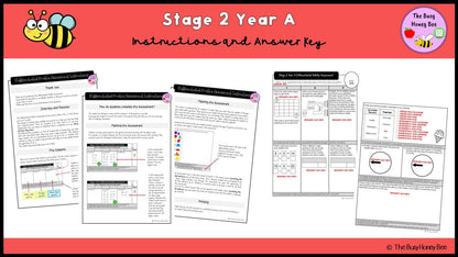 Stage 2 Year A Differentiated Maths Assessment Unit 8 - Assessment