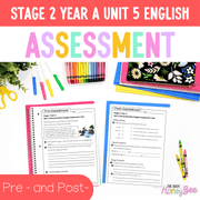 Stage 2 Year A English Pre- and Post-Assessment Unit 5 Characterisation - Assessment