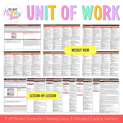 Stage 2 Year A Handwriting and Digital Transcription Teaching Bundle Unit 7 - Teaching Bundle