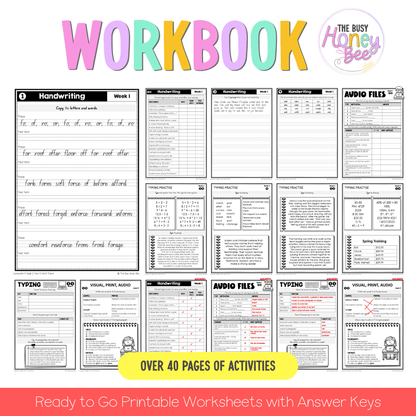 Stage 2 Year A Handwriting and Digital Transcription Teaching Bundle Unit 8 - Component A - Teaching Bundle