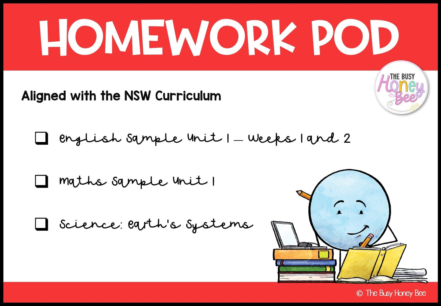 Stage 2 Year A Homework/Learning Pod 1 - Homework | Casual Teaching