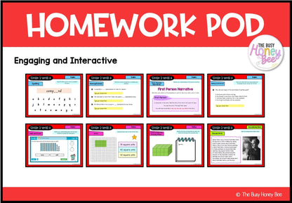 Stage 2 Year A Homework/Learning Pod 17 - Homework | Casual Teaching