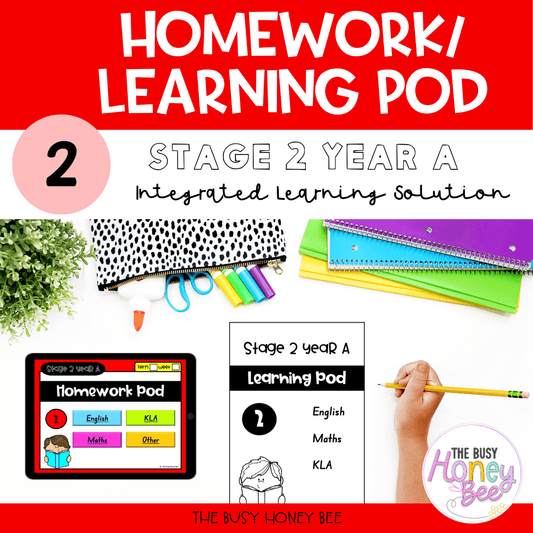Stage 2 Year A Homework/Learning Pod 2 - PowerPoint