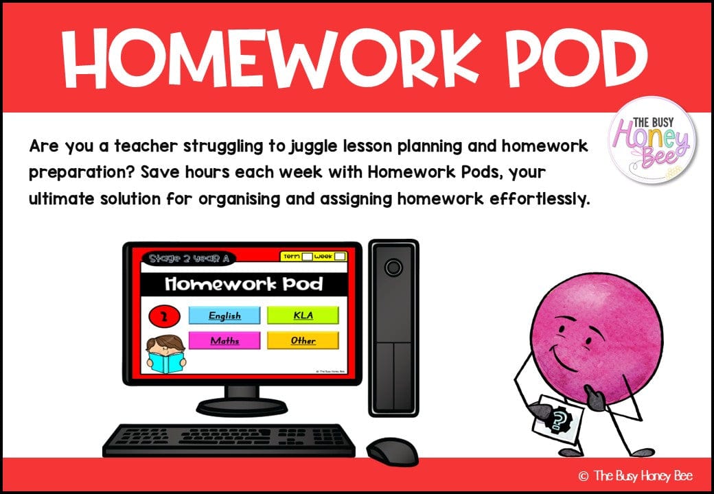 Stage 2 Year A Homework/Learning Pod 4 - PowerPoint