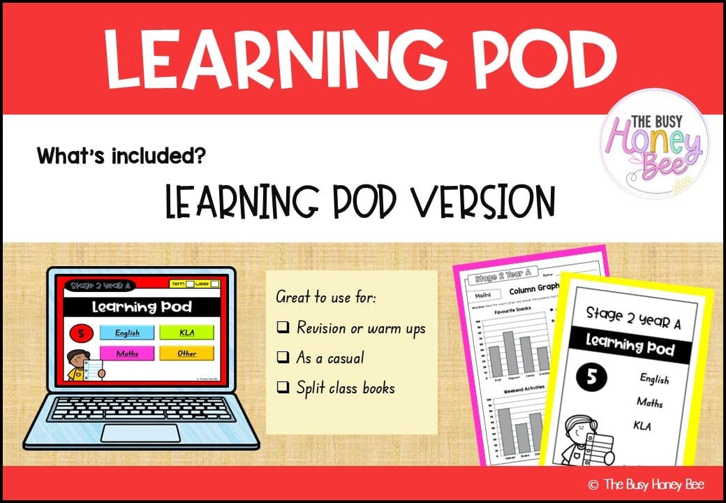 Stage 2 Year A Homework/Learning Pod 5 - PowerPoint