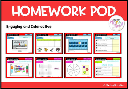 Stage 2 Year A Homework/Learning Pod 8 - Homework | Casual Teaching