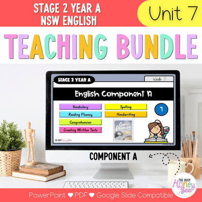 Stage 2 Year A NSW English Component A Teaching Bundle Unit 7 - Teaching Bundle