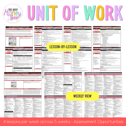 Stage 2 Year A NSW English Component A Teaching Bundle Unit 7 - Teaching Bundle