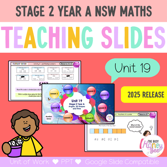 Stage 2 Year A NSW Maths Unit 19 Teaching Slides 2025 - Teaching Slides