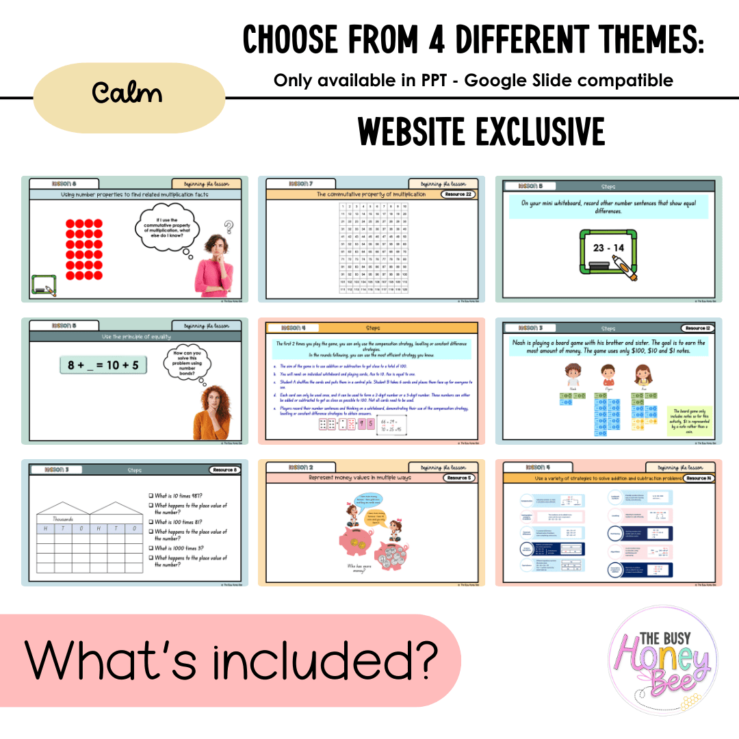 Stage 2 Year A NSW Maths Unit 20 Teaching Slides 2025 - Teaching Slides