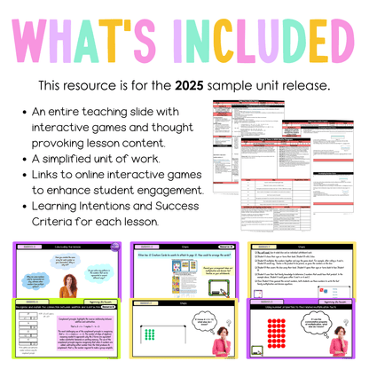Stage 2 Year A NSW Maths Unit 20 Teaching Slides 2025 - Teaching Slides